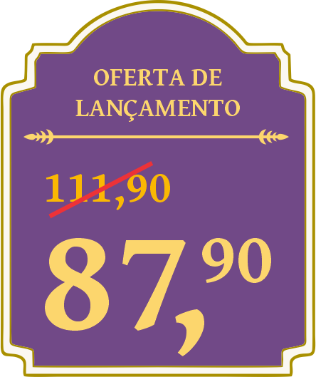 Oferta de lançamento: de 111,90 por 87,90